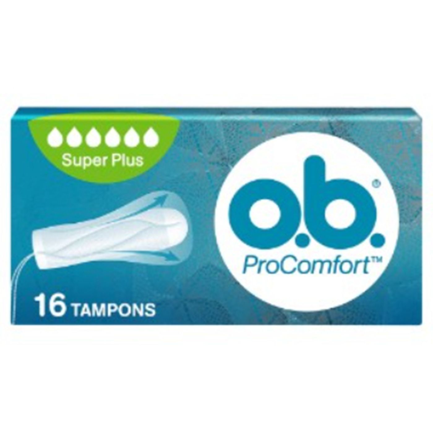 O.B. Super Plus Tampons 16 PC | Sanitary Pads O.B. Super Plus Tampons 16 PC | Sanitary Pads