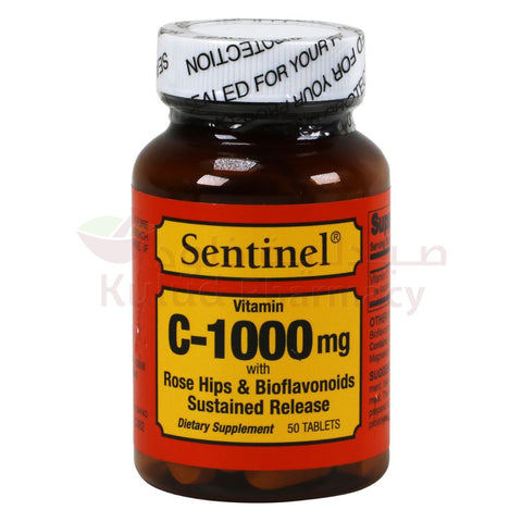 Sentinel Vitamin C Tablet 1000 Mg 50 Tab
