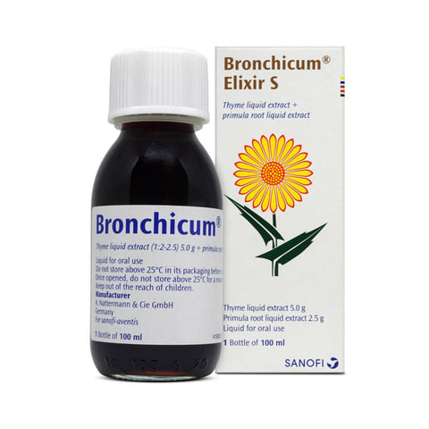 Buy Bronchicum Elixir 100ML Online - Kulud Pharmacy