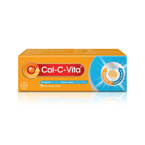 Cal-C-Vita Eff 10 Tablets 10PC