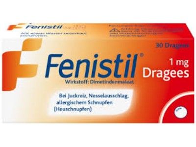 Buy Fenistil Tablet 1Mg 20 Tab Online - Kulud Pharmacy