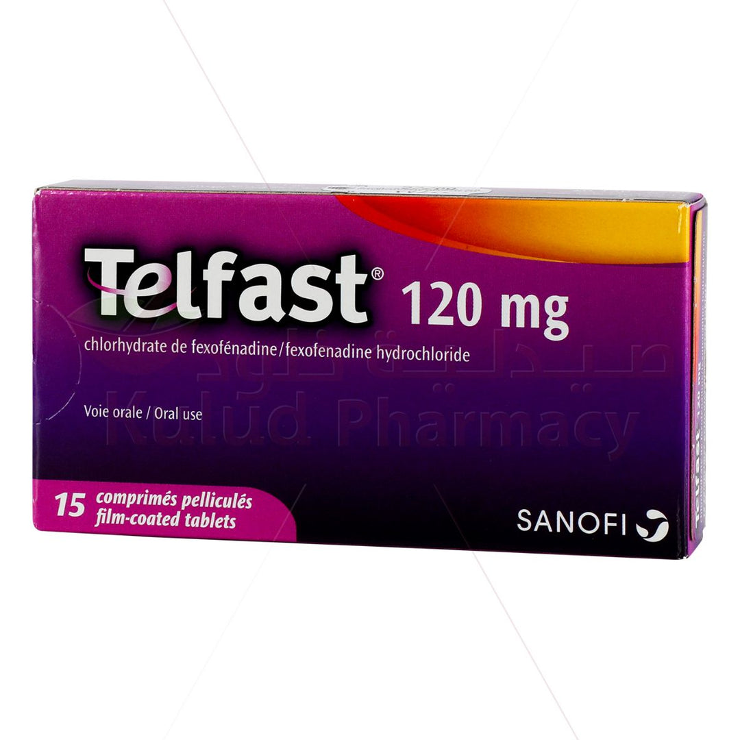 Telfast Tablet 120 Mg 15 Pc Kulud Pharmacy