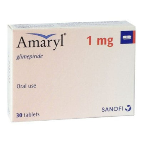 Buy Amaryl Tablet 1 Mg 30 PC Online - Kulud Pharmacy