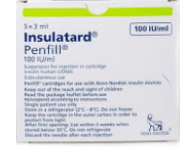 Buy Insulatard Hm Penfil 100 I.U 5 VL Online - Kulud Pharmacy