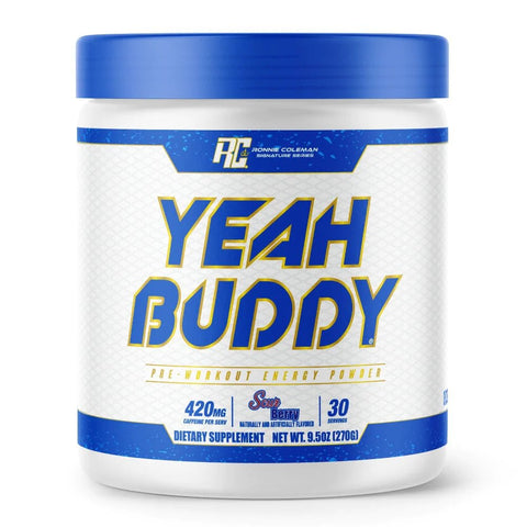 Buy RONNIE COLEMAN  YEAH BUDDY PRE-WORKOUT 30 SERV SOUR BERRY Online - Kulud Pharmacy