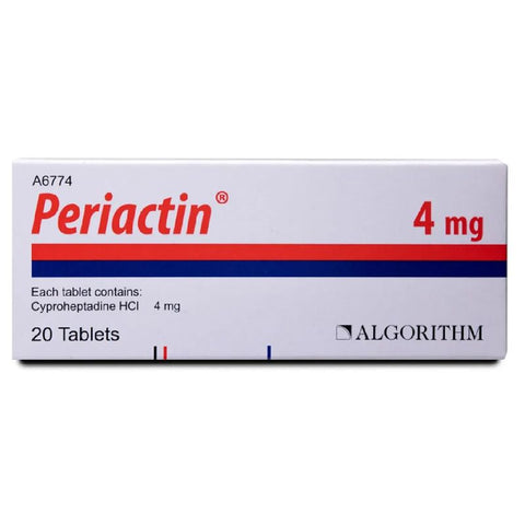 Pericain Periactin Tablet 4 Mg 20 PC | Kulud Pharmacy