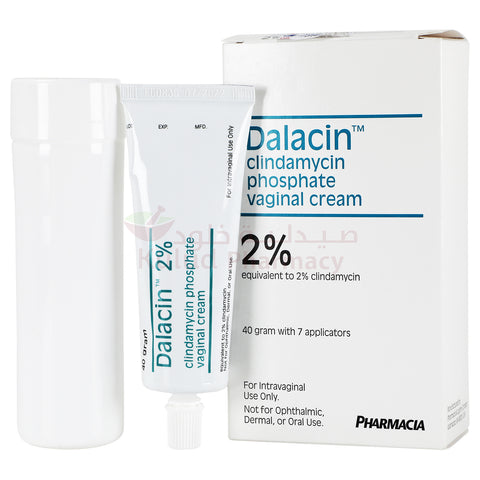 Buy DALACIN VAGINAL CREAM 2% 40G 10 Tab Online - Kulud Pharmacy