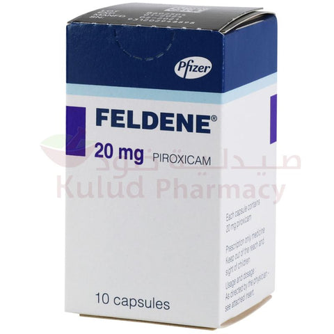 Buy Feldene Cap 20Mg 10'S Capsule 20 Mg 10 PC Online - Kulud Pharmacy