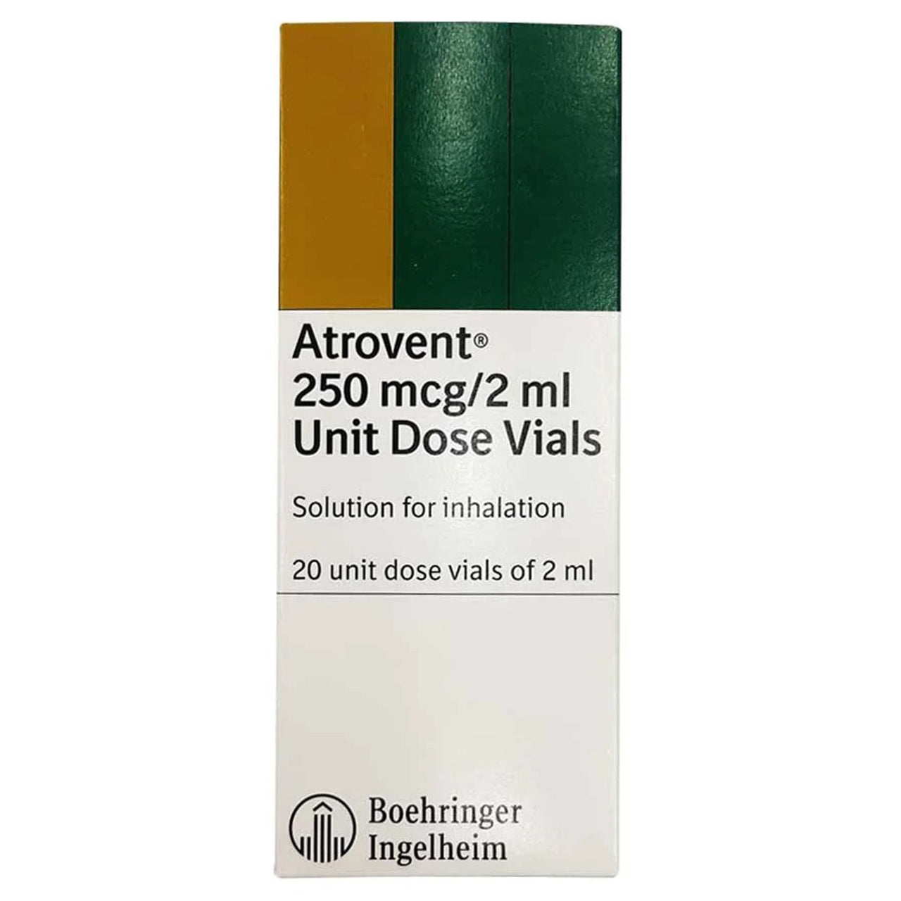 Atrovent Comp Atrovent Nebuliser Liquid 20/0.25 Mg 20 VL | Kulud Pharmacy