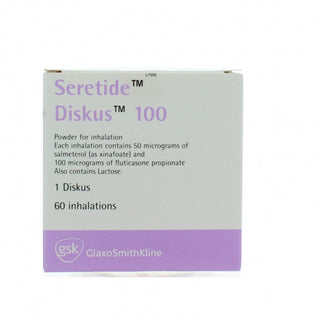 Seretide Diskus Inhalation Powder 100 Mcg 60 DO | Kulud Pharmacy