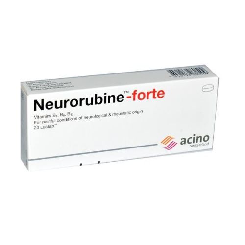 Neurorubine Forte Tablet 20 PC | Multivitamins Neurorubine Forte Tablet 20 PC | Multivitamins