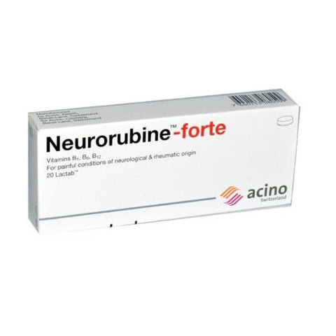 Buy Neurorubine Forte Tablet 20 PC Online - Kulud Pharmacy