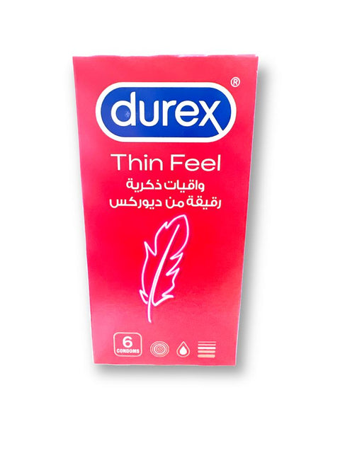 Buy Durex Thin Feel Condom 6 PC Online - Kulud Pharmacy