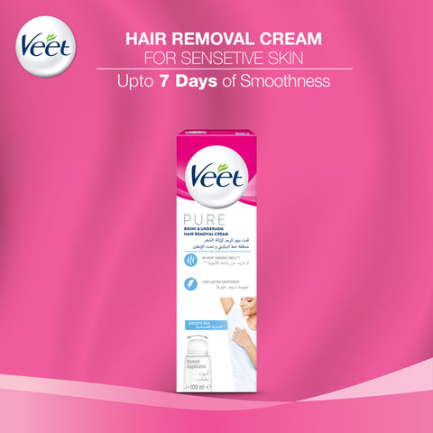 Veet Hair Removal Cream for Sensitive Skin, 100ml