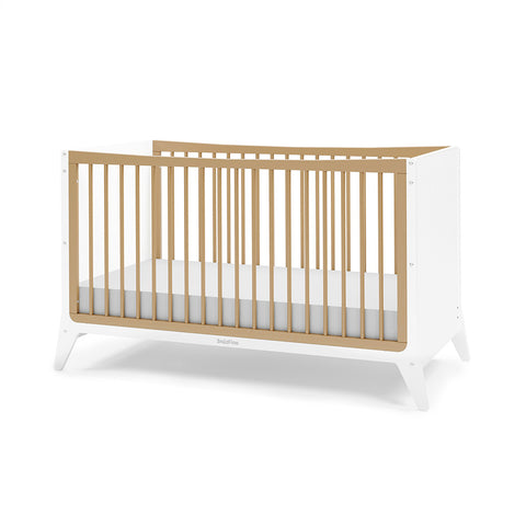 Snuzfino Cot Bed (White Natural)