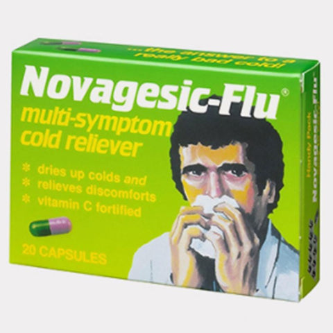 Buy Novagesic Flu Caplet 20 PC Online - Kulud Pharmacy