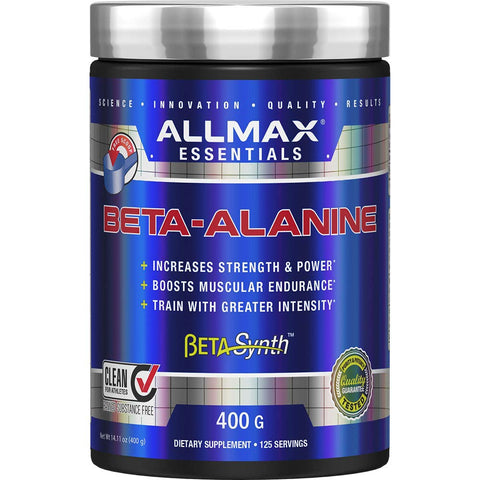 Buy ALLMAX BETA-ALANINE 125 SERVINGS 400 G Online - Kulud Pharmacy