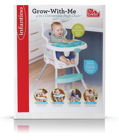 Infantino - Grow-With-Me 4-In-1 Convertible High Chair