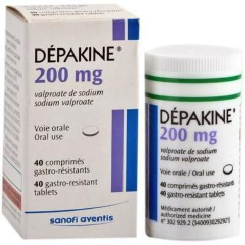 Buy Depakine Tablet 200 Mg 40 Tab Online - Kulud Pharmacy