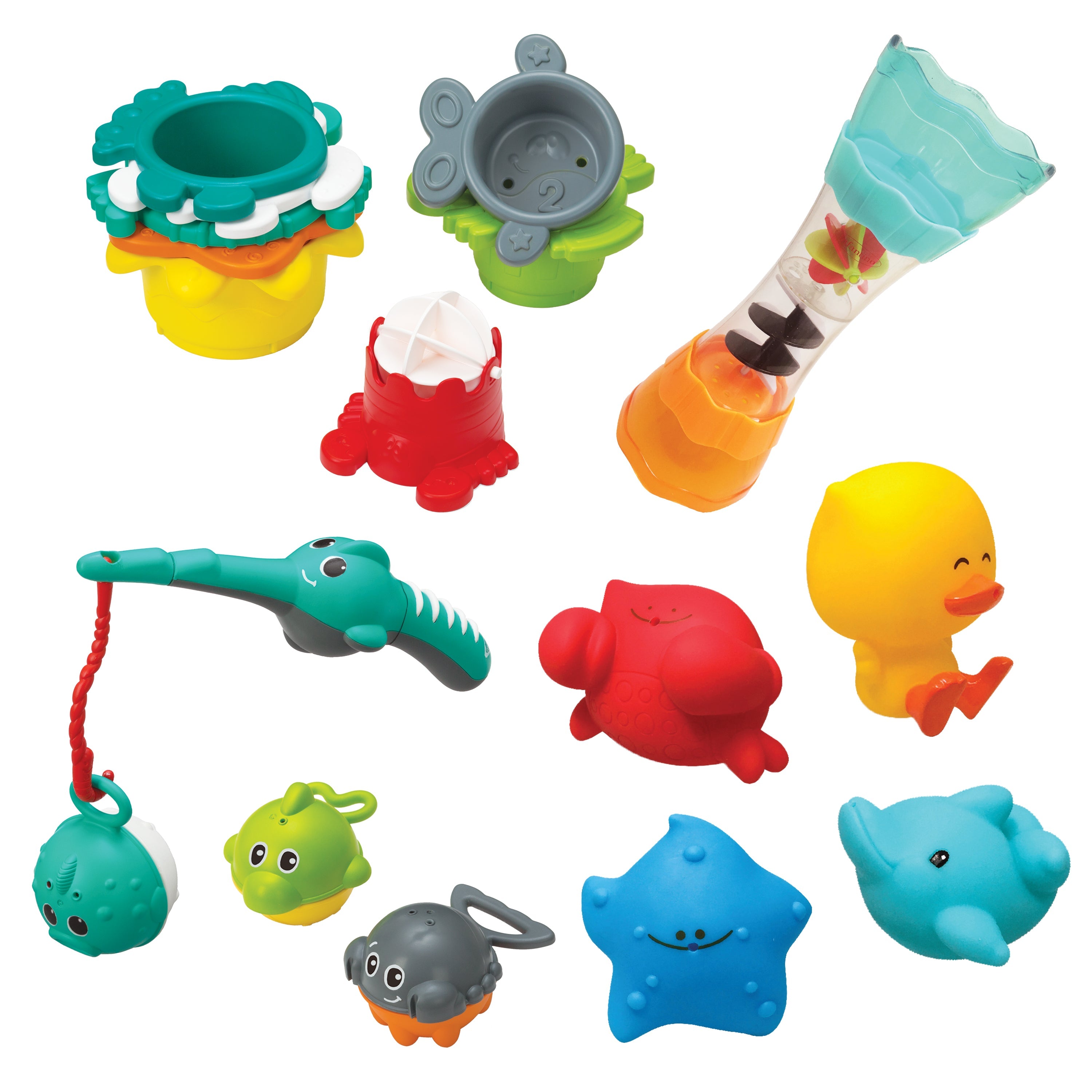 Infantino Splish & Splash Bath Play Set | Learning & Activity Bath Toys Infantino Splish & Splash Bath Play Set | Learning & Activity Bath Toys