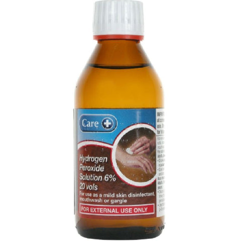 Buy Care Hydrogen Peroxide Fluid 6 % 200 ML Online - Kulud Pharmacy