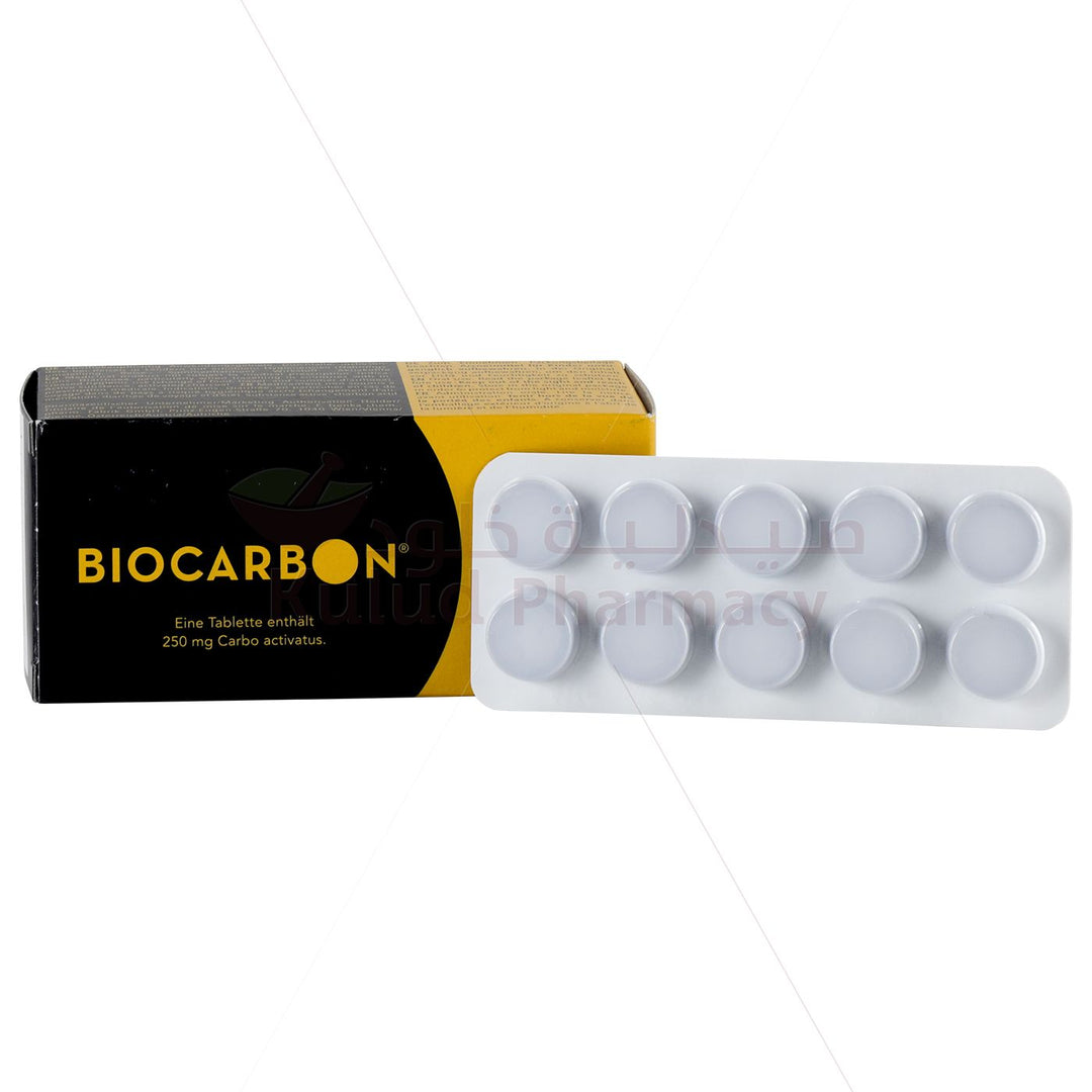 Bio Carbon Tablet 50 PC | Kulud Pharmacy