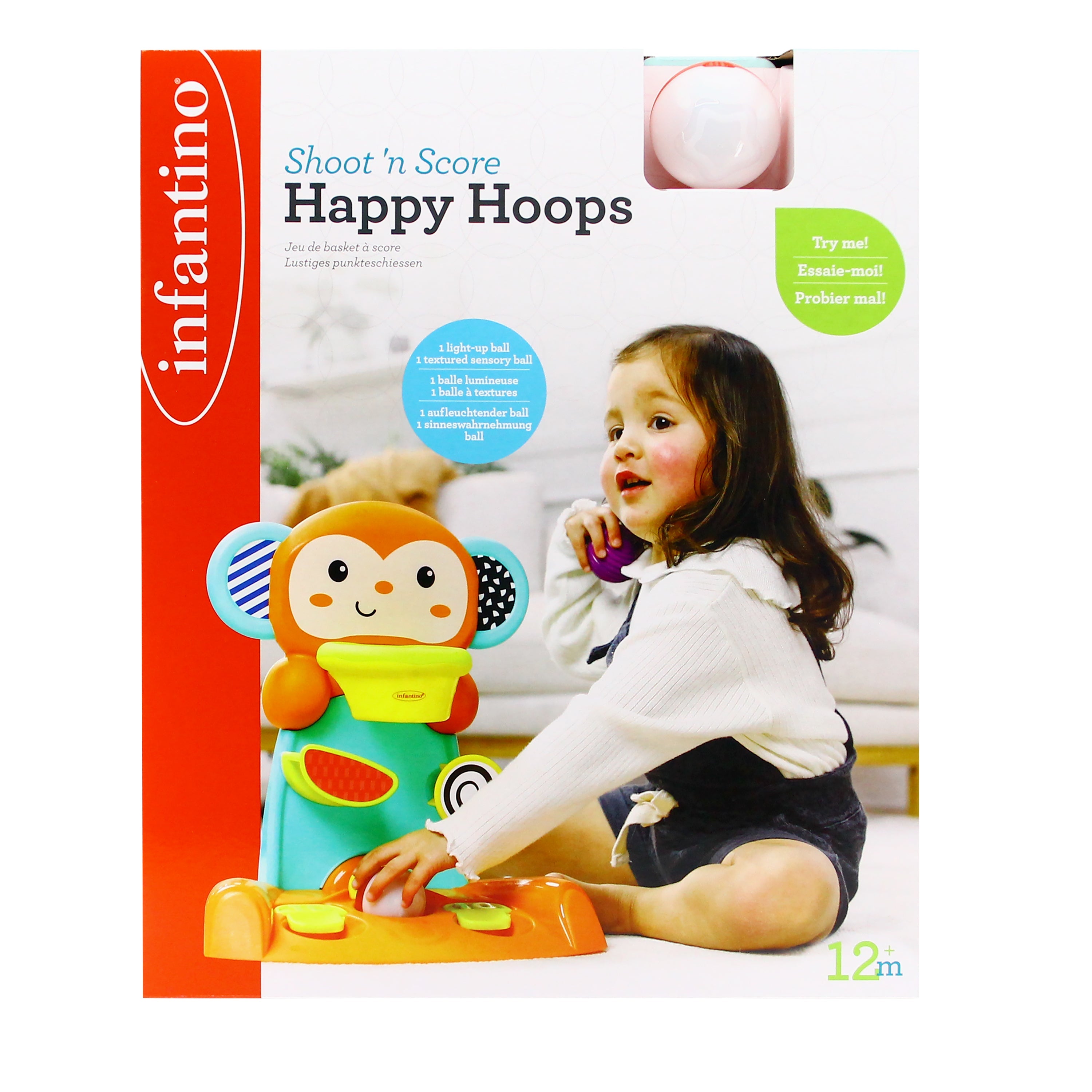 Infantino - Shoot 'N Score Happy Hoops | Pre-School Infantino - Shoot 'N Score Happy Hoops | Pre-School