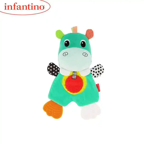 Infantino Cuddly Teether - Hippo