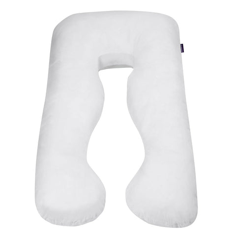 Therapeutic Body & Bump Maternity Pillow (White)