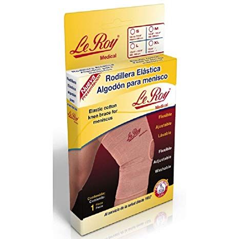 Le Roy Small Elastic Knee Support 1 PC | Knee Support Le Roy Small Elastic Knee Support 1 PC | Knee Support