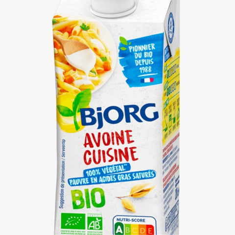 Bjorg Oat Cooking Cream 20cl