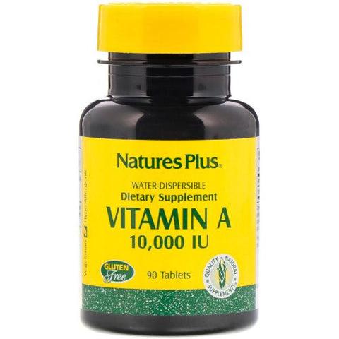 Buy Natures Plus Vitamin A Tablet 10000I.U 90 Tab Online - Kulud Pharmacy