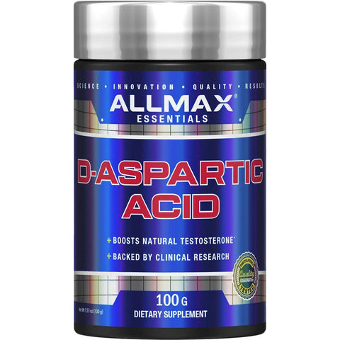 Buy ALLMAX D-ASPARTIC ACID 100 G Online - Kulud Pharmacy