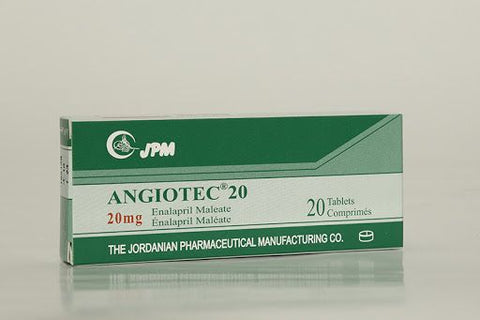 Buy Angiotec Tablet 20 Mg 20 PC Online - Kulud Pharmacy