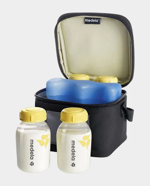 Cooler Bag With 4 Bottles,1 Cool Element