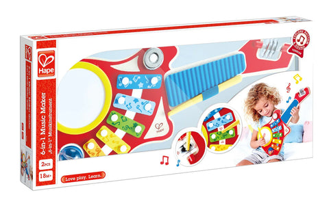 Hape - 6-In-1 Music Maker