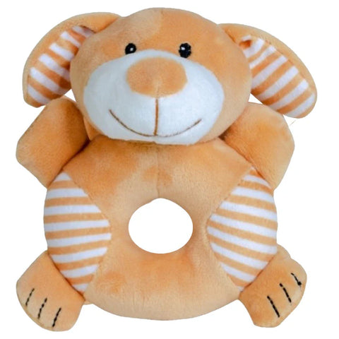 Baby Works - Bibibaby Cuddle Rattle - Sandy Dog