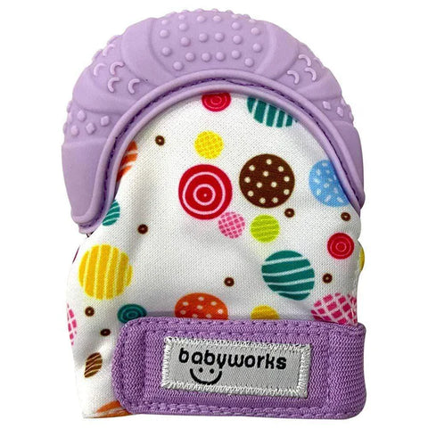 Baby Works - Bibibaby Teething Mitts (Violet)