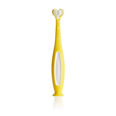 Fridababy - Triple-Angle Toothhugger Training Toothbrush For Toddler - Yellow