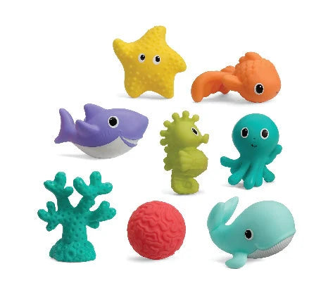 Infantino - Aquarium Bath Squirters | Squeeze Toys Infantino - Aquarium Bath Squirters | Squeeze Toys