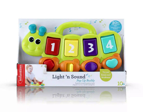 Infantino - Light 'N Sound Pop Up Buddy