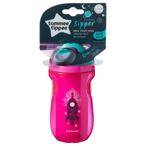 Tommee Tippee Insulated Drinking Cup, 260Ml (Pink)