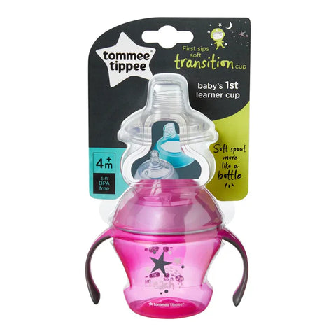 Tommee Tippee Transition Cup, 150Ml (Pink)