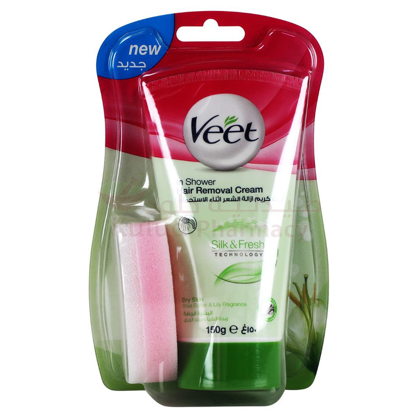 Veet Shower Cream Shea Butter 150Ml Cream 150 ML Kulud Pharmacy