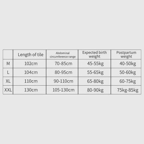 صنفينو - حزام البطن بعد الولادة المسامي - XL (أزرق)