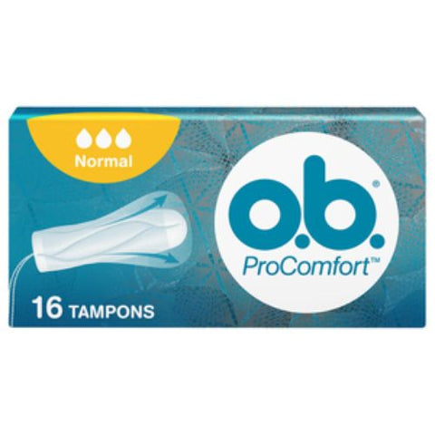 Buy O.B. With Applicator Normal Tampons 16 PC Online - Kulud Pharmacy