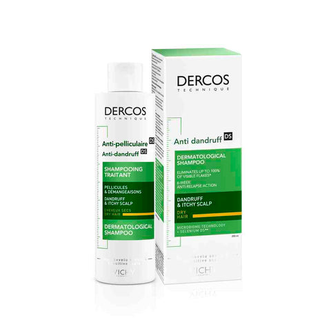 Vichy Dercos Anti Dandruff Shampoo for Dry hair 200ml