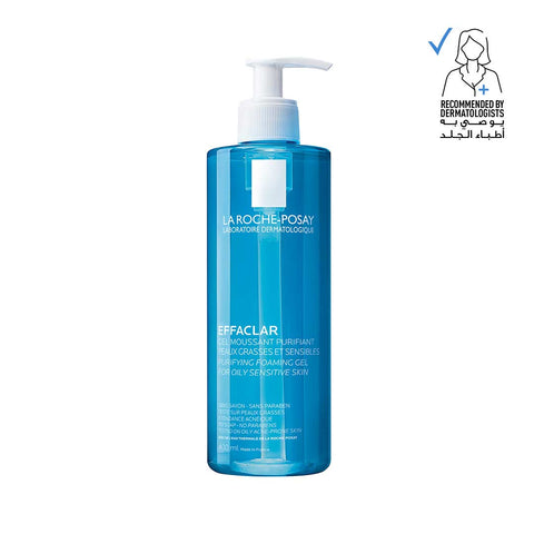 La Roche-Posay Effaclar Acne Foaming Cleansing Gel for Oily and Acne Prone Skin 400ml