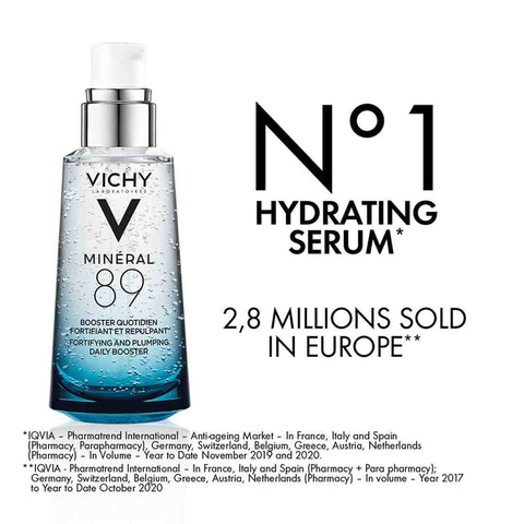 Vichy Mineral 89 Probiotic Fractions Regenerating and Repairing Serum With Niacinamide 30ml