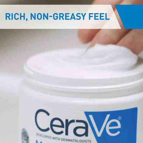 Cerave Moisturizing Cream for Dry Skin with Hyaluronic Acid 454G